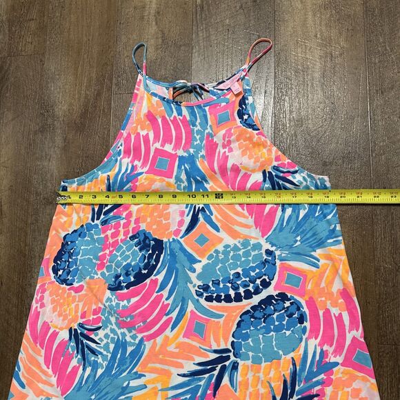 Lilly Pulitzer Margot Swing Dress in Goombay Smashed Pineapple Size Large - Picture 5 of 13